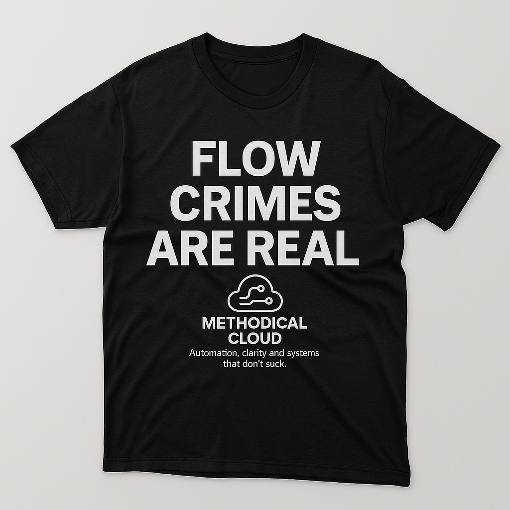 Flow Crimes Are Real T-Shirt